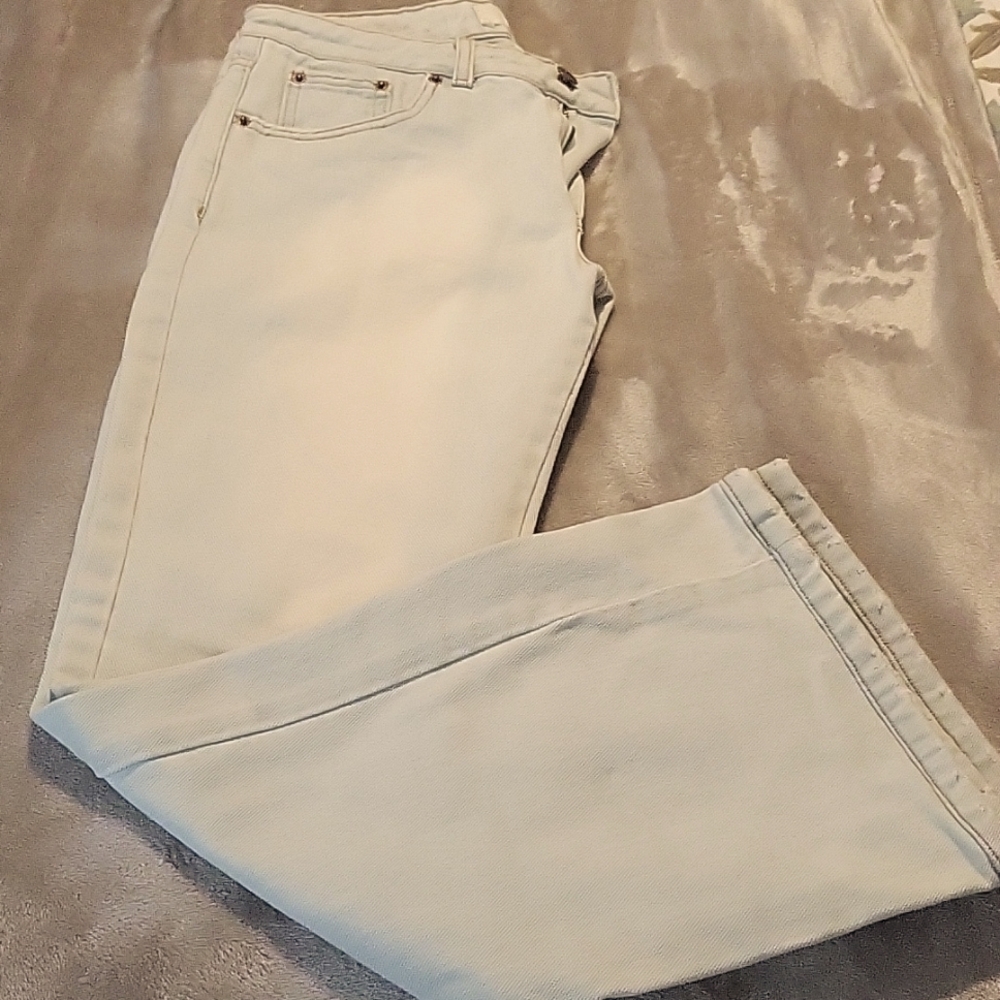 Embroidered jeans size 4